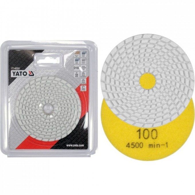 Алмазный шлифовальный диск YATO YT-48201 8885600